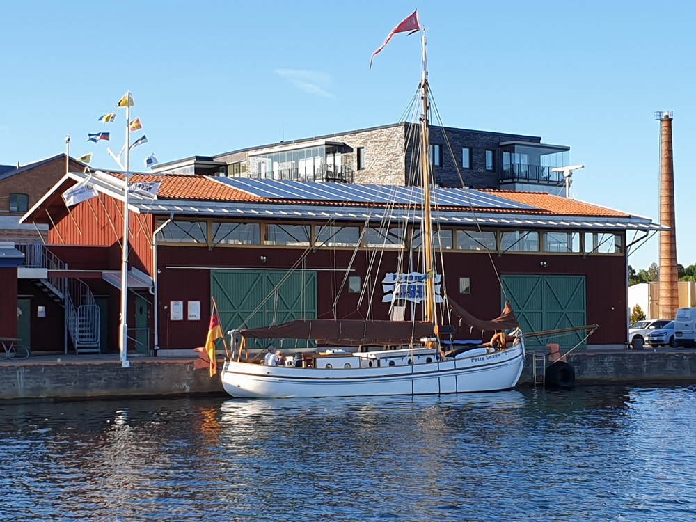 Fritz Lexow - Segelkutter från Alte Schleuse in Kasenort Tyskland